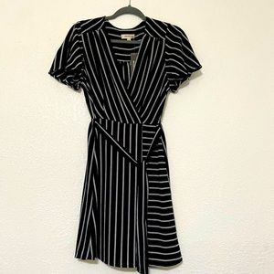 flowy dress with belt